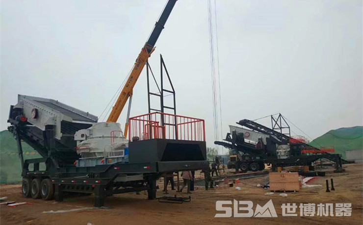 轮胎式移动乐鱼官方（中国）总部现场